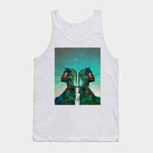 Mother Nature Waterfall Tank Top